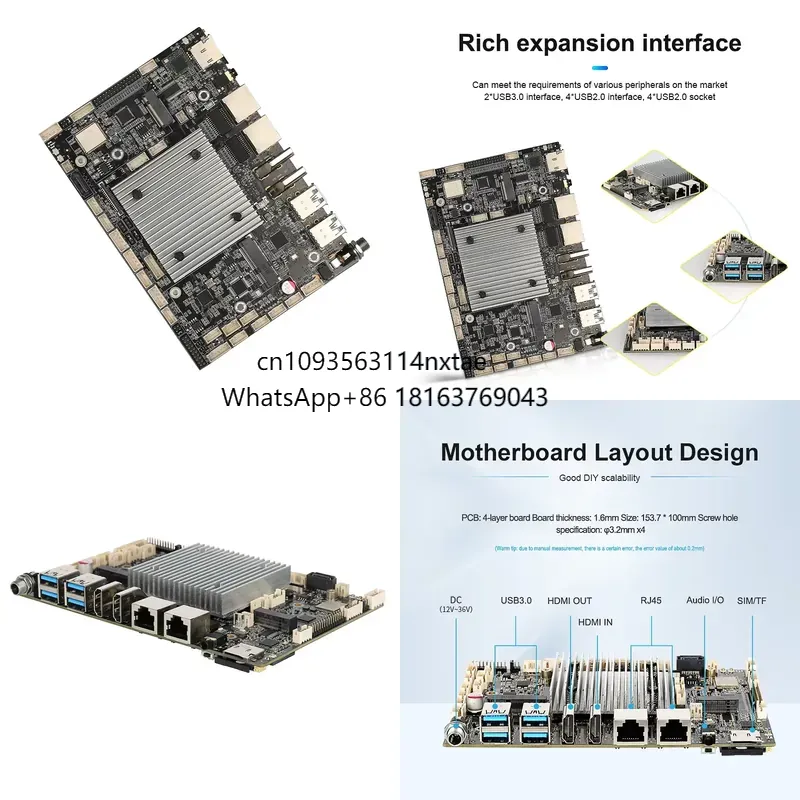 Rk3588 Mini Pc Board - 2026 ساخن! لوحة تطوير Rockchip Rk3588،