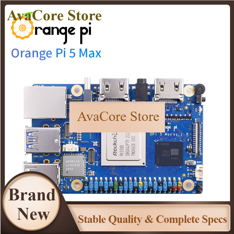 Rk3588 Mini Pc Board - جهاز كمبيوتر أحادي اللوحة AvaCoreOrange Pi