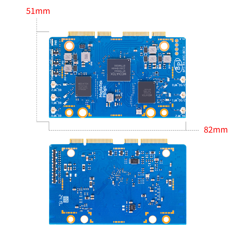 وحدة واي فاي 7 من Banana Pi BP - مراجعة Bananapi Bpi R4 Wifi 7 وسعره