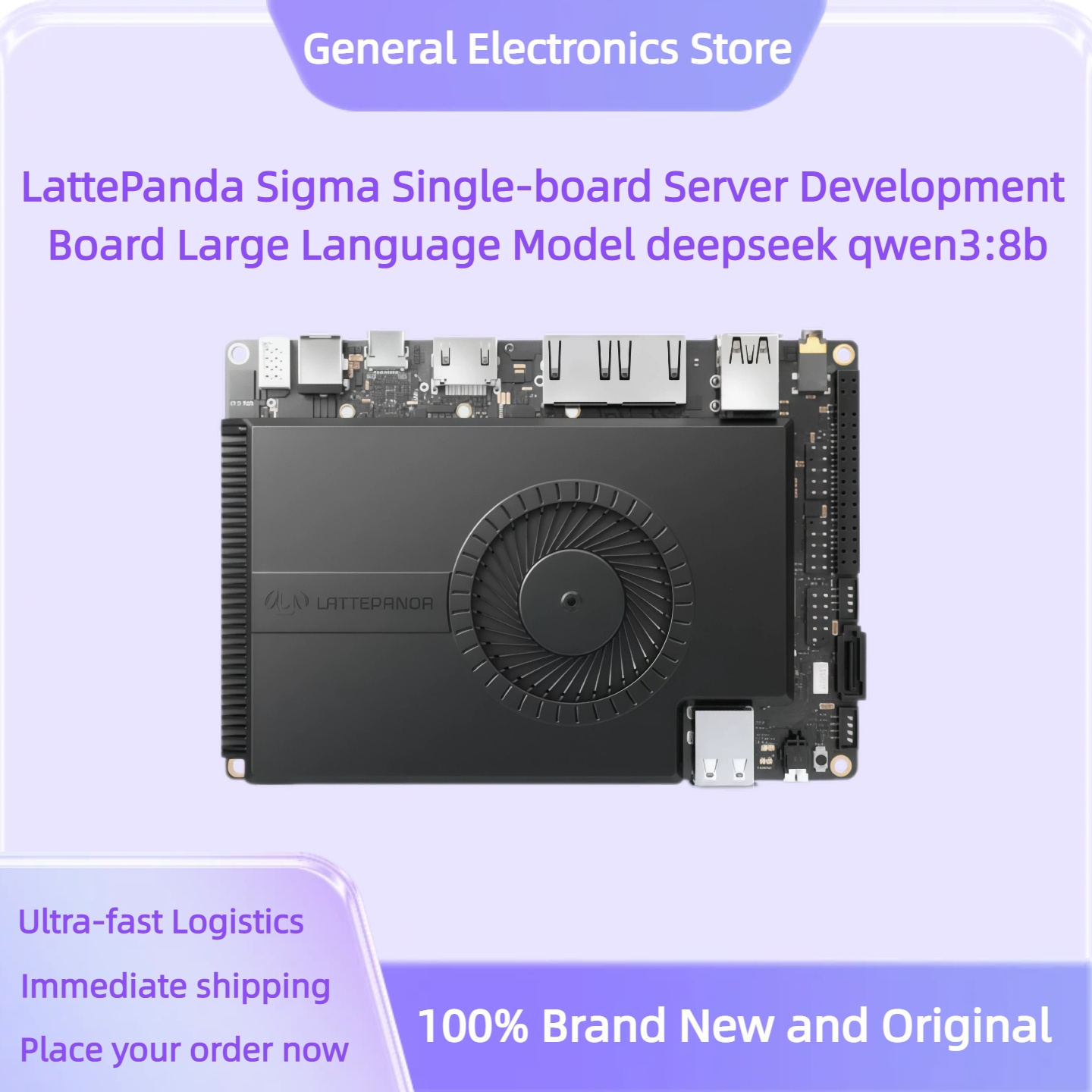 لوحة تطوير خادم أحادية اللوحة  - مراجعة Lattepanda Sigma 32Gb وسعره