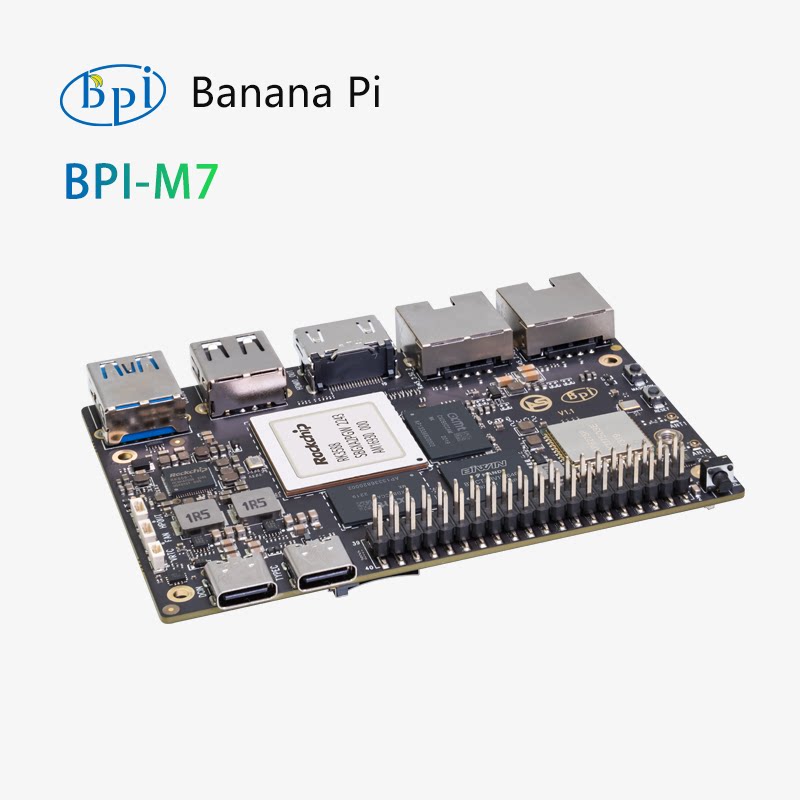 لوحة تطوير Banana Pi طراز BPI- - مراجعة Banana Pi Bpi M7 Rk3588 وسعره